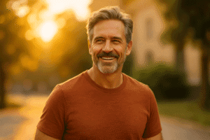 Vitality Support for Middle-Aged Men