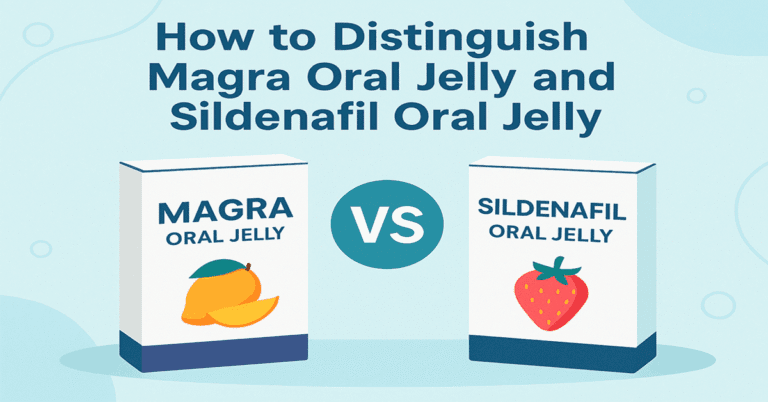 Sildenafil vs. Gel Oral Magra: ¿Cuál es la Diferencia?