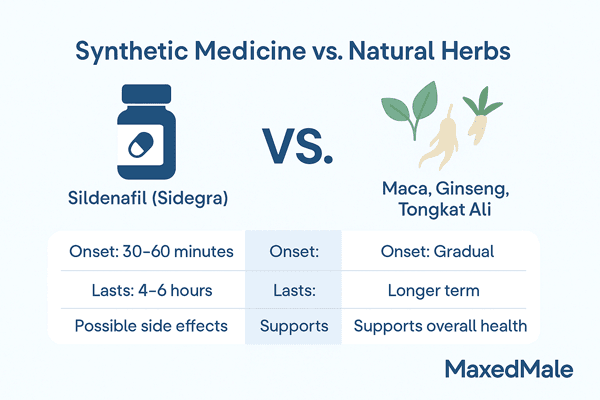 Synthetic Medicine vs. Natural Herbs