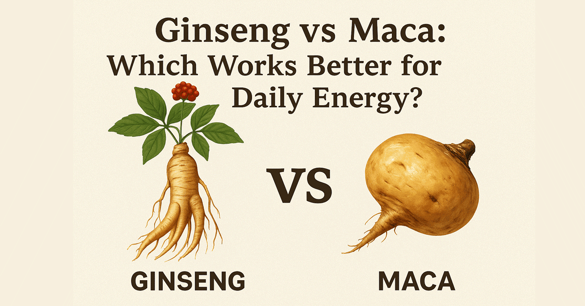 Ginseng vs Maca: Which Works Better for Daily Energy