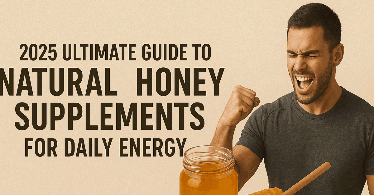 Guía definitiva 2025 de suplementos naturales de miel para energía diaria