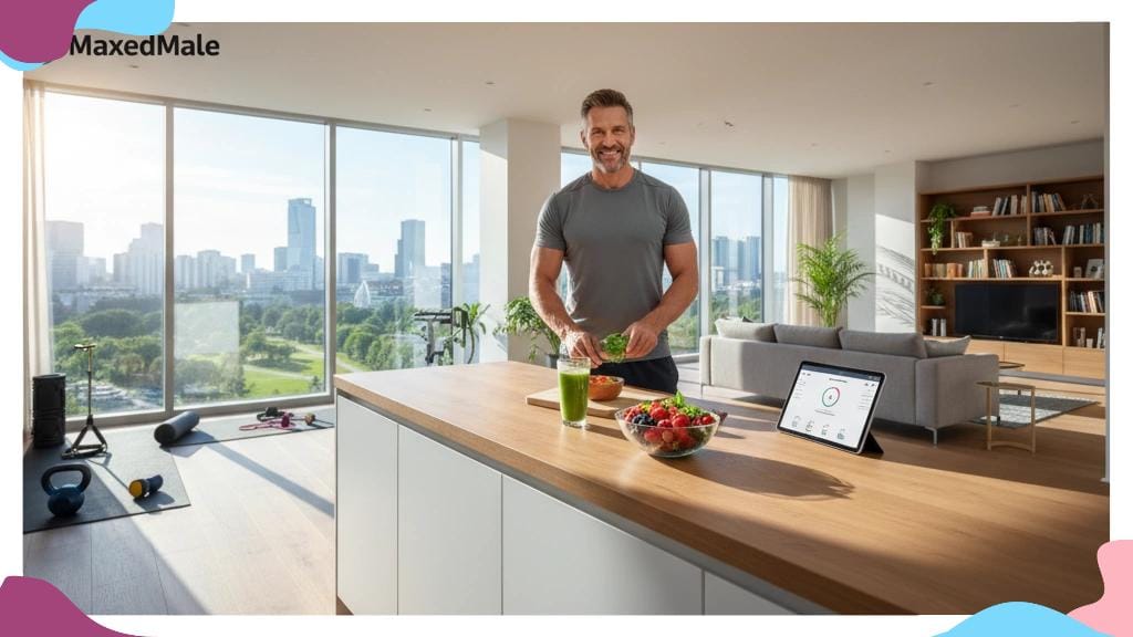 Estilo de vida de vitalidad MaxedMale
