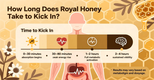 cuánto tarda en hacer efecto la miel real