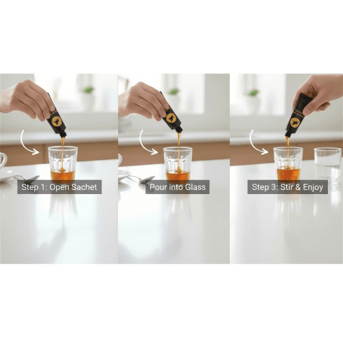 cómo tomar paso a paso el paquete VIP de miel real